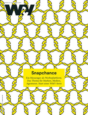 Snapchance - Ein Messenger als Werbeplattform. Das Thema für Marken, Medien, Agenturen. Start einer W&V-Serie