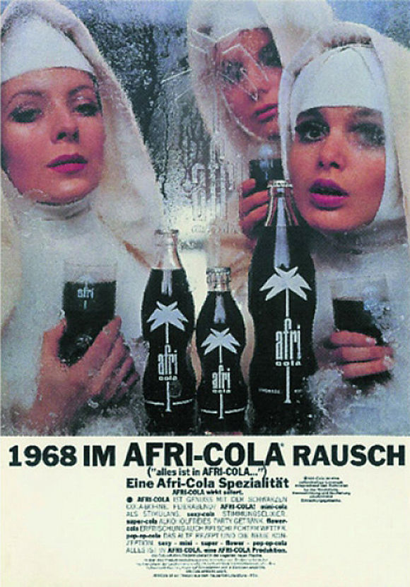 Afri-Cola-Kampagne aus dem Jahr 1968 (Archiv: W&V).
