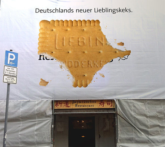 Keks-Banner Folgemotiv (Abb.: Herbstwerbung)