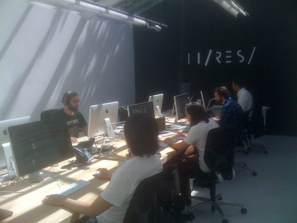 15 Leute arbeiten im neuen Hi-Res-Office in München (Foto: M. Weber)