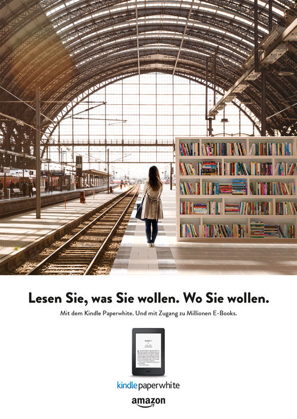 Kindle-campaign, motif (Fig.: Dieckert  Schmidt)