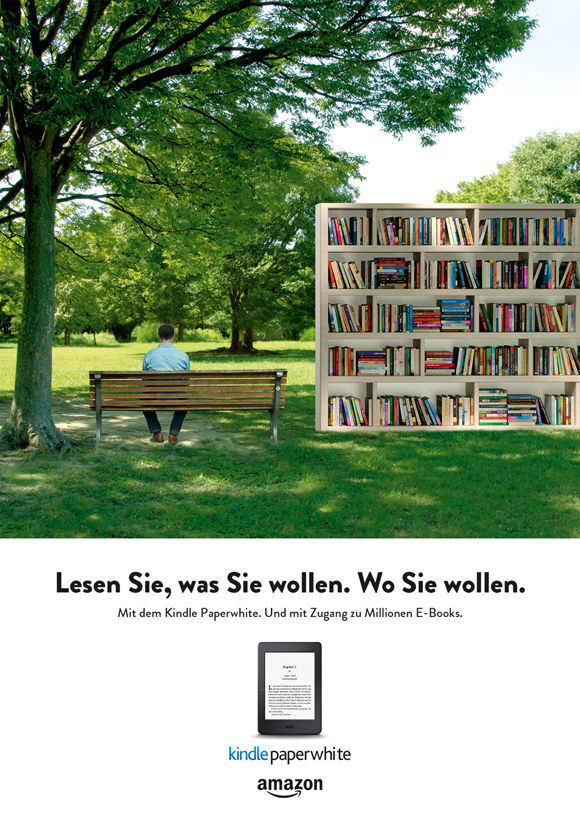 Kindle-campaign, motif (Fig.: Dieckert  Schmidt)