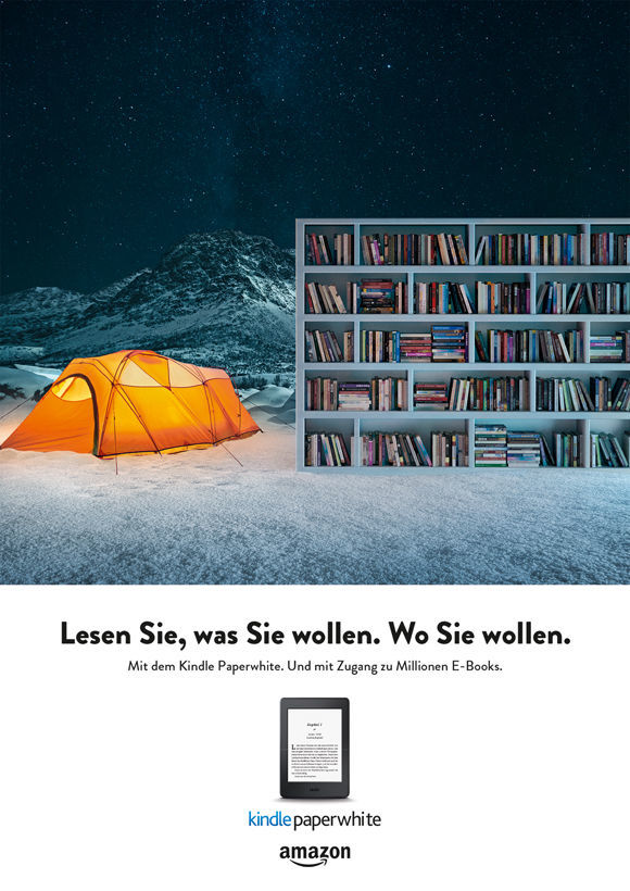 Kindle-campaign, motif (Fig.: Dieckert  Schmidt)