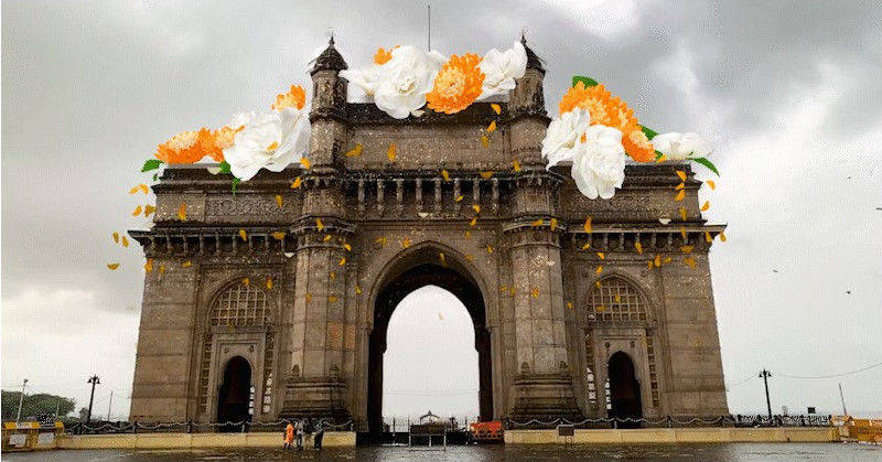 Auch das Gateway of Inida, Mumbais berühmtestes Wahrzeichen ist unter den 14 neuen Landmarks.