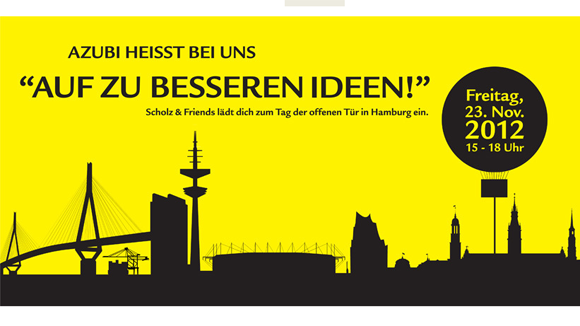 Scholz & Friends lädt zum "Tag der offenen Tür" Scholz & Friends lädt zum "Tag der offenen Tür"
