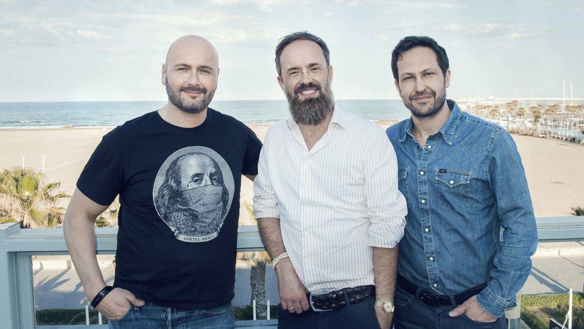 Dimitri Guerassimov und Fabien Teichner (hier mit Alex Schill) haben fast jeden Preis gewonnen, den es zu gewinnen gibt. Insgesamt über 500 Stück.