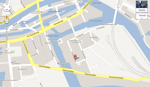 Das umstrittene Territorium auf einer Karte von Google-Maps. Das umstrittene Territorium auf einer Karte von Google-Maps.