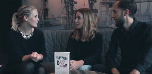 Beim Interview während der "Nacht der Löwen" sprechen die Schöpfer von "The Tampon Book" über ihre Kampagne