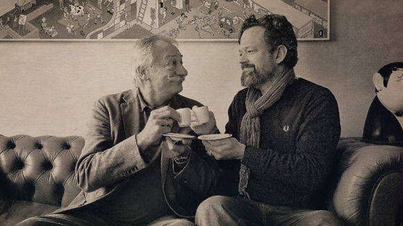 Kreatives Doppel: Thomas Koch (l.) und Bulo arbeiten seit über 10 Jahren zusammen.