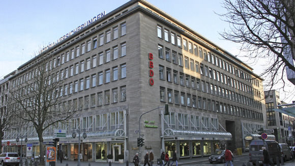 BBDO-Zentrale an der Düsseldorfer Königsallee. BBDO-Zentrale an der Düsseldorfer Königsallee.