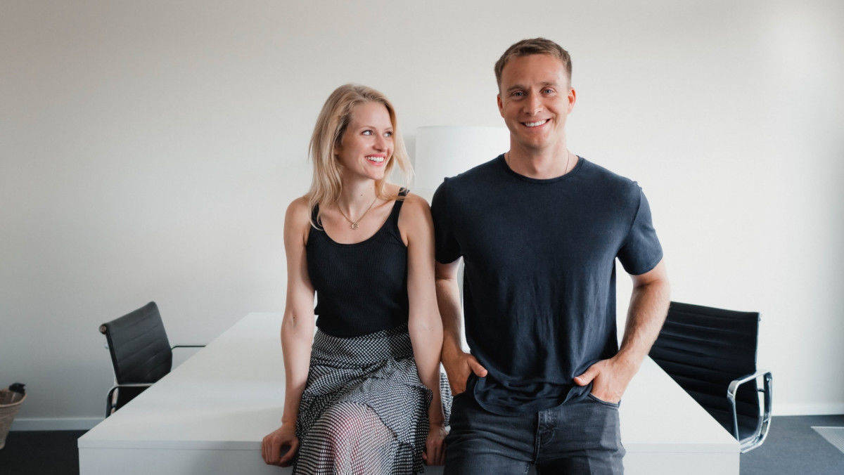 Lara Daniel und Chris Kastenholz, beide Co-Founder und Geschäftsführer der Pulse Group.