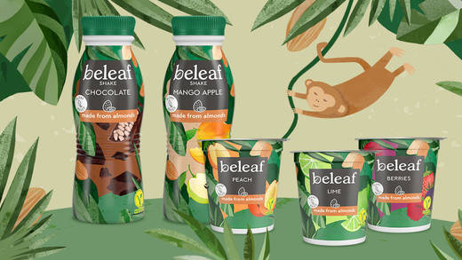 Das "Beleaf"-Design ist eine üppige Pflanzenwelt.