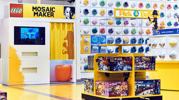 Der Ende 2016 eröffnete Lego-Shop in London ist der größte seiner Art. 