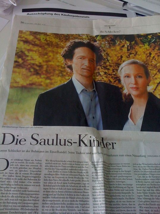 Jetzt sind sie dran: Lars und Meike Schlecker.