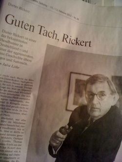 Headhunter Dieter Rickert im FAS-Porträt