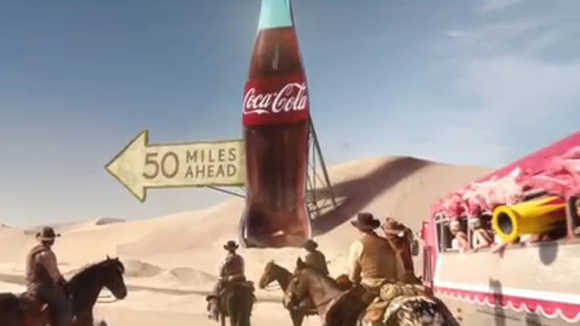 Noch ist sie nicht erreicht, die Riesen-Cola-Flasche.. Noch ist sie nicht erreicht, die Riesen-Cola-Flasche..