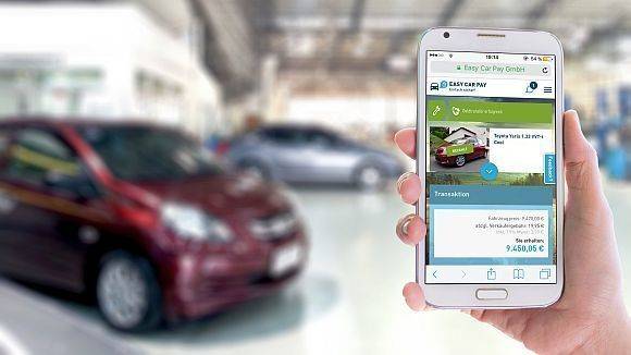 Easy Car Pay bietet einen Bezahlservice für den Gebrauchtwagenkauf an.
