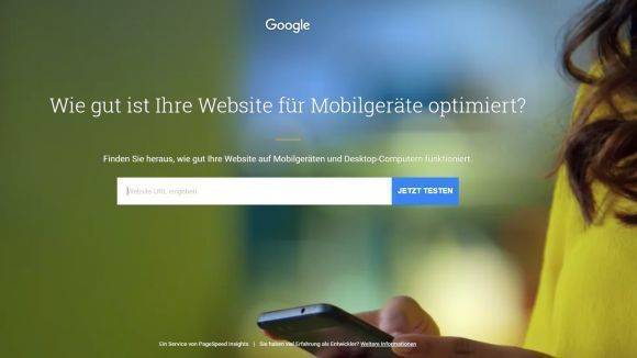 Google stellt Tool "Test my site" vor.