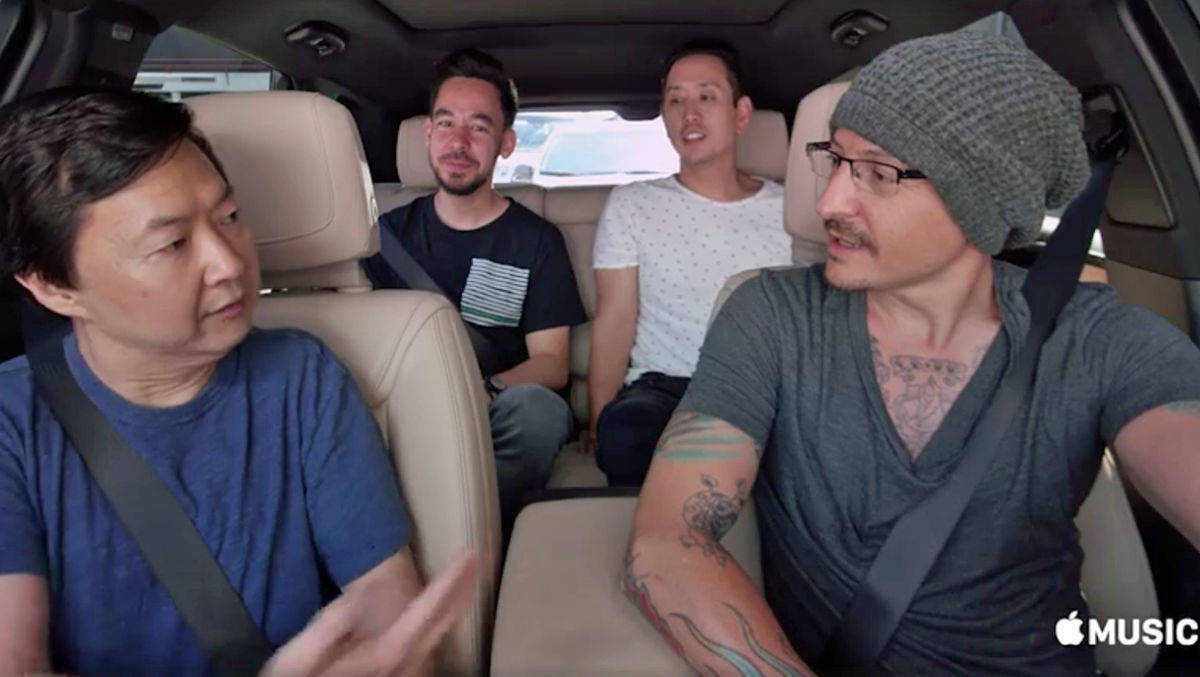 Die Band Linkin Park trifft bei "Carpool Karaoke" auf Ken Jeong. 