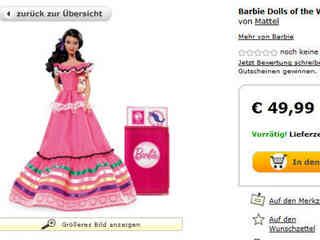 Mexikanische Barbie mit Reisepass: Twitter-Nutzer werfen Mattel Diskriminierung vor Mexikanische Barbie mit Reisepass: Twitter-Nutzer werfen Mattel Diskriminierung vor