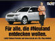 Angela Merkel betritt Neuland: Sixt-Motiv von Jung von Matt/Fleet.