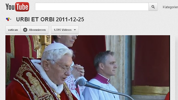 Via Youtube verbreitet der Papst schon sein "Urbi et Orbi". Demnächst auch via Twitter? Via Youtube verbreitet der Papst schon sein "Urbi et Orbi". Demnächst auch via Twitter?