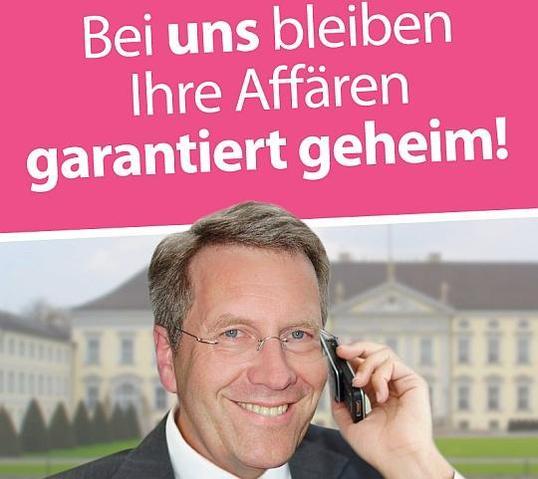 Ashley Madison und die Wulff-Anzeige: Zeugnis des schlechten Geschmacks