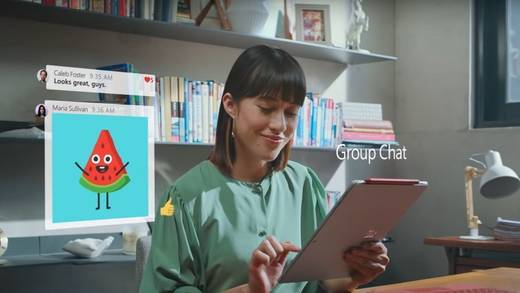 Der erste TV-Spot für Microsoft Teams.