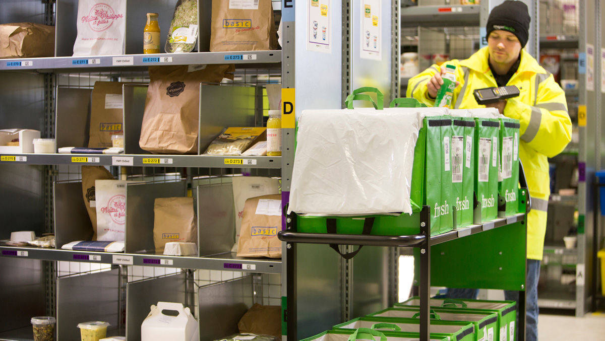 DHL holt die Lebensmittel von Amazon nicht mehr aus dem Fresh-Lager ab.