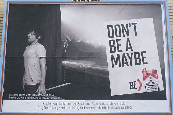 Die Befragten sehen in Marlboro eine besondere Zigaretten-Marke. Der Claim schneidet aber nicht ganz so gut ab. Die Befragten sehen in Marlboro eine besondere Zigaretten-Marke. Der Claim schneidet aber nicht ganz so gut ab.