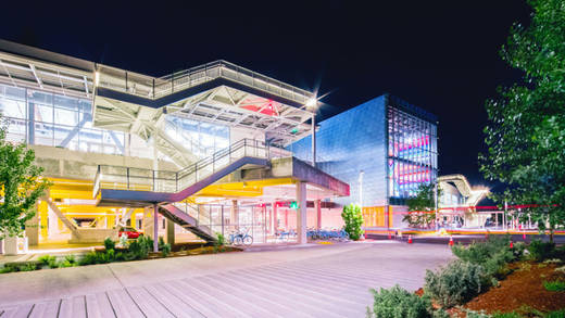 Das Headquarter von Facebook.