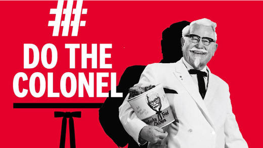Markengesicht und KFC-Gründer Colonel Sanders ist der Namensgeber der Aktion.