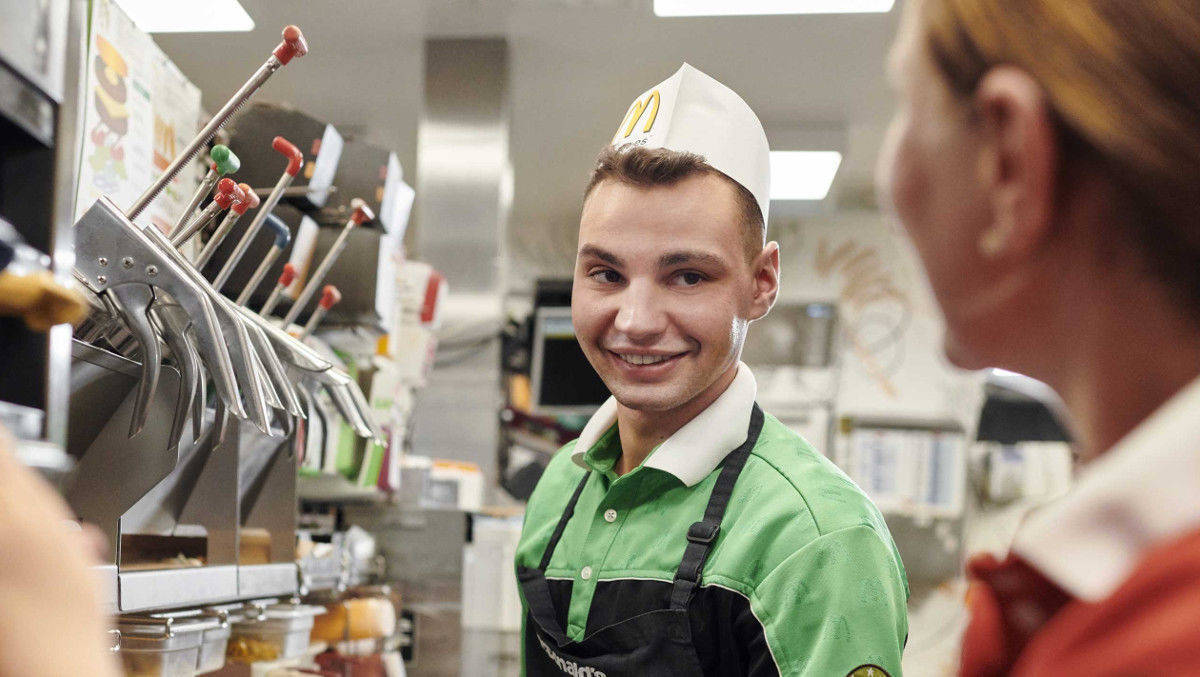 McDonald's wirbt um Nachwuchs.
