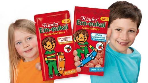 Überarbeitetes Testimonial Felix, neuer Geschmack: Kinder Em-eukal modernisiert seine Marke