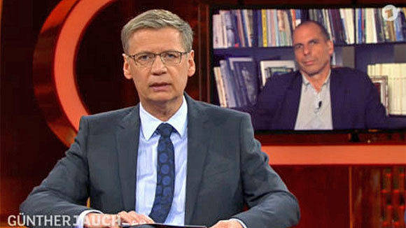 Der Zwist nach dem Stinkefinger-Eklat um den griechischen Finanzminister Giannis Varoufakis beim ARD-Talk mit Günther Jauch geht weiter.
