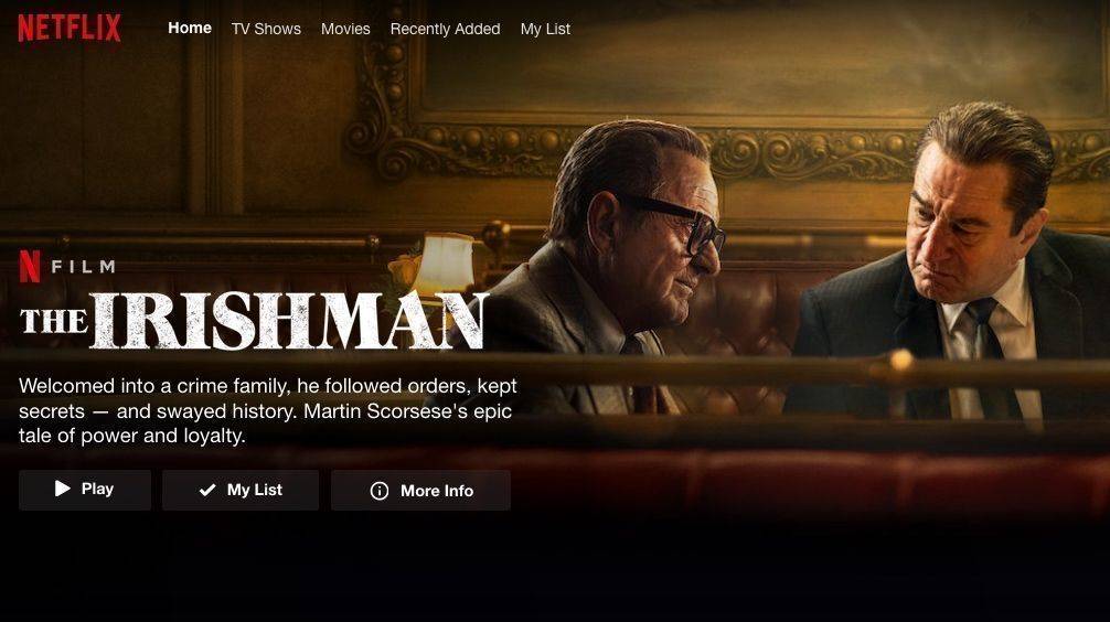 160 Millionen Dollar investierte Netflix in den Kriminal-Thriller.