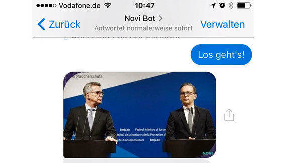So beginnen heute Nachrichten für 14- bis 29-Jährige.