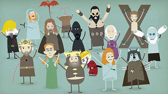 "Dumb Ways to Die Game of Thrones Edition": Unter diesem Label parodiert Egor Zhgun die HBO-Serie mit Figuren aus dem Meuchel-Viral-Hit "Dumb Ways to Die". Passend!