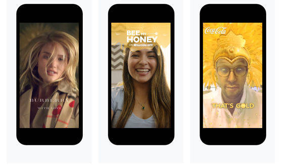 Markenwerber könnenbei Snapchat Überraschungen erleben.