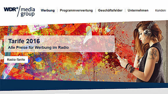W&V: Im WDR-Radio wird Werbung rar und teurer - W&V - Werben & Verkaufen