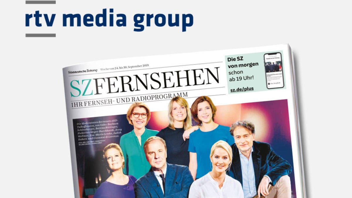 Die Bertelsmann-Tochter vermarktet ab Januar 2020 auch SZ Fernsehen.