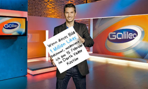 Stefan Gödde wird Galileo als Darth Vader moderiern Stefan Gödde wird Galileo als Darth Vader moderiern