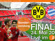Beim ZDF beginnt das Uefa-Champions-League-Finale zwischen BVB und FCB bereits am Freitagabend. Sky stößt schon am Freitagmorgen an. 