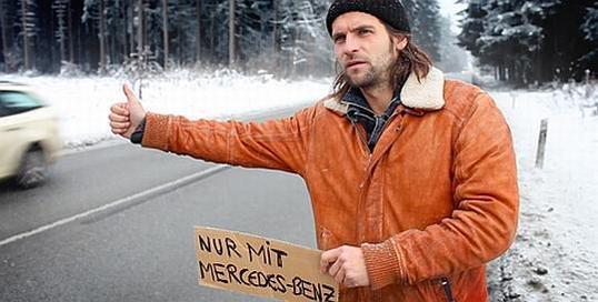 Jung von Matt schickte einen extrem wählerischen Anhalter auf Reisen.