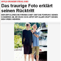 Andere Nachrichtenseiten haben das angeblich retuschierte Foto entfernt, bei "Bild" ist es noch zu sehen.