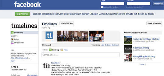 Timelines Inc verhindert den pünktlichen Start der Facebook Timeline.