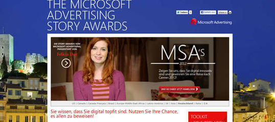 Buffy-Star Felicia Day ist Testimonial der Awards.