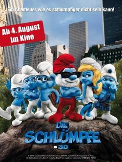 Im Kino, auf dem T-Shirt und nun auch auf Facebook: s.Oliver sucht Schlumpfpaten.