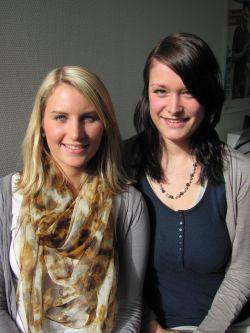 Julia Schenk und Carolin Wettern (v.l.)