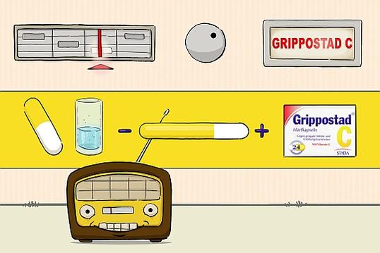 Hörfunk: Initiative / Stada Grippostad